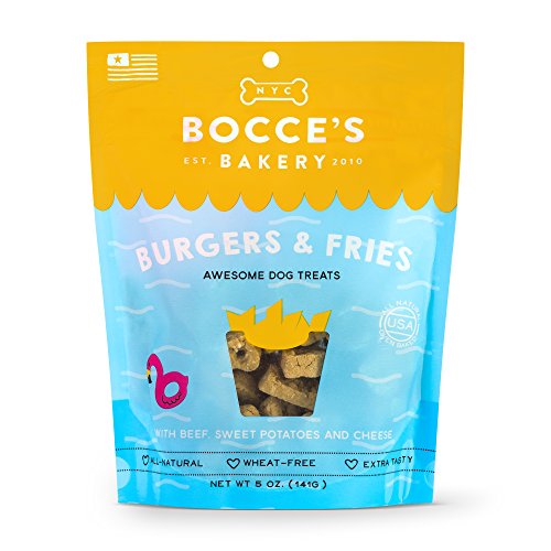Bocce's Bakery Burgers & Fries Biscuits for Dogs