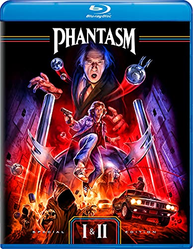 Phantasm I & II/Double Feature@Blu-Ray/Collectible Poster@NR