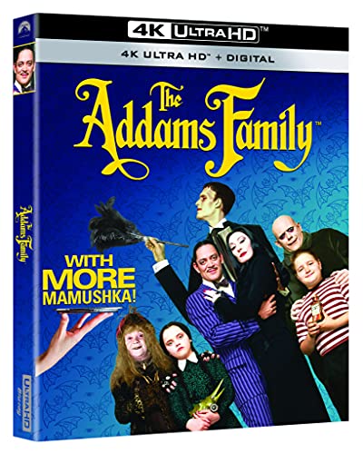 Addams Family Huston Julia Lloyd Hedaya 4kuhd Pg13 