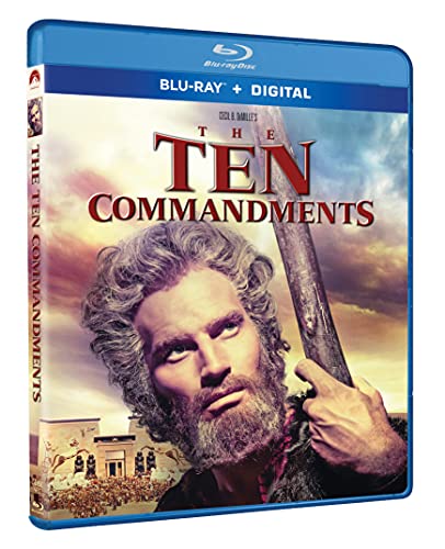 The Ten Commandments (1956) Heston Brynner De Carlo Blu Ray G 
