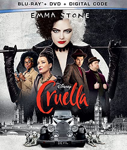 Cruella Stone Thompson Fry Blu Ray DVD Dc Pg13 