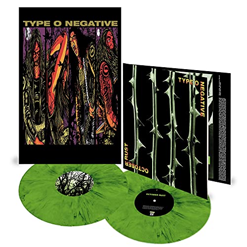 Type O Negative/October Rust 25th Anniversary Edition (Green & Black Mixed Vinyl)