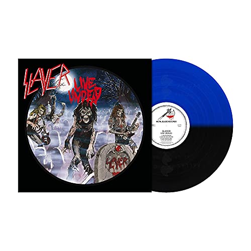 Slayer/Live Undead (Midnight Blue & Black Split Vinyl)