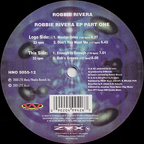 Robbie Rivera/Robbie Rivera Ep Part One