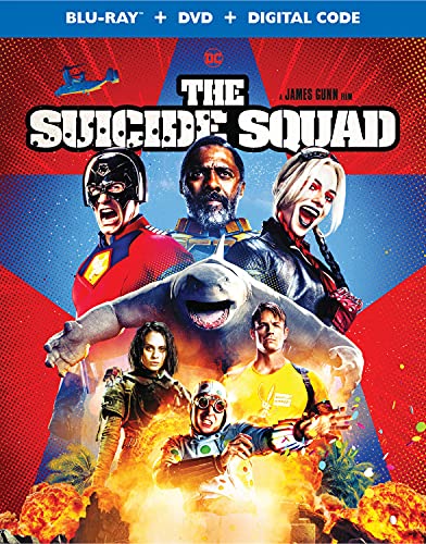 The Suicide Squad (2021)/Robbie/Elba/Cena@Blu-Ray/DVD/DC@R