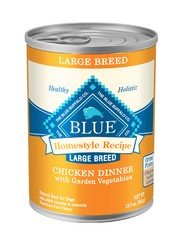 Blue Buffalo BLUE Homestyle Recipe® Chicken Dinner with Garden Vegetables for Large Breed Adult Dogs
