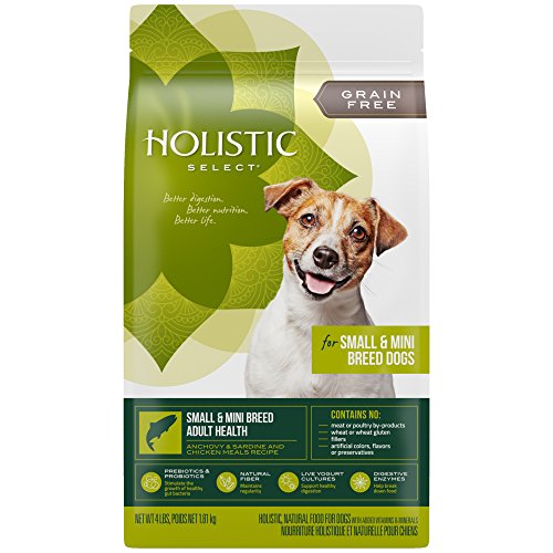 Holistic Select® Grain Free Small & Mini Breed Adult Health Recipe Dog Food
