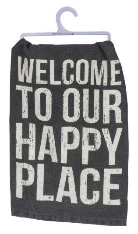 Dish Towel - Happy Place