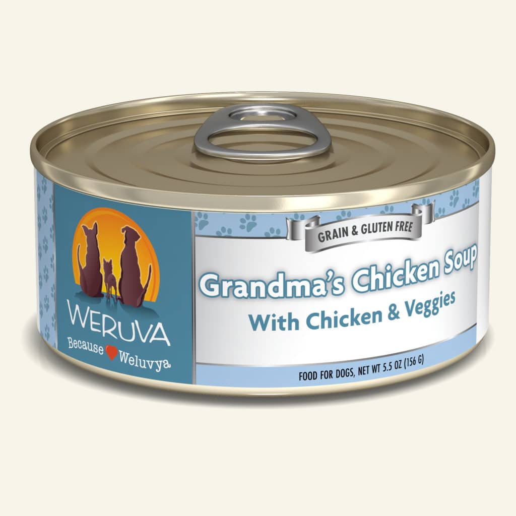 Weruva Grandma's Chicken Soup with Chicken & Veggies for Dogs