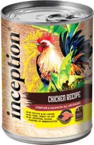 Inception® Chicken Recipe Canned Food for Dogs