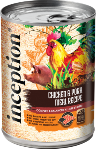 Inception® Chicken & Pork Meal Recipe Canned Food for Dogs