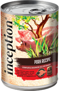 Inception® Pork Recipe Canned Food for Dogs