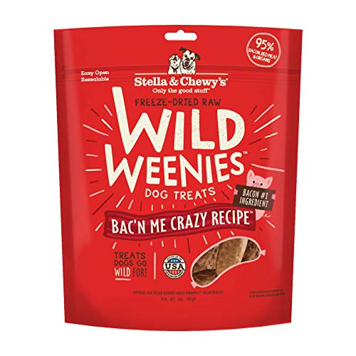Stella & Chewy's Bac'n Me Crazy Wild Weenies Dog Treats