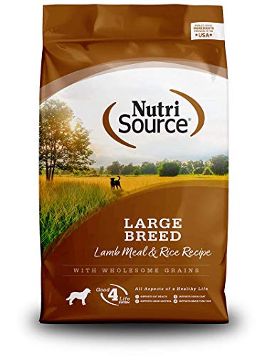 NutriSource Dog Food - Large Breed Lamb Meal & Rice