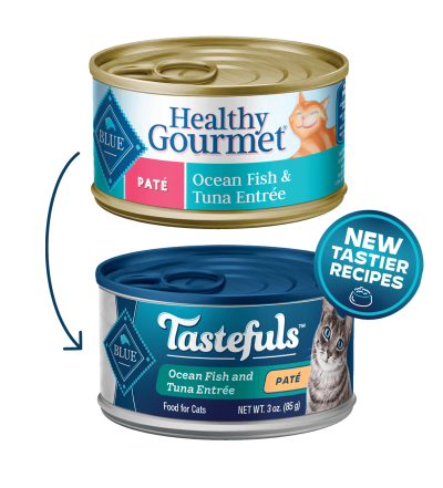 Blue Buffalo BLUE Tastefuls™ Ocean Fish & Tuna Entrée for Cats