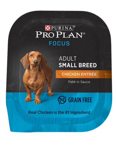 Purina Pro Plan Small Breed Chicken Entrée Chunks in Gravy Wet Dog Food