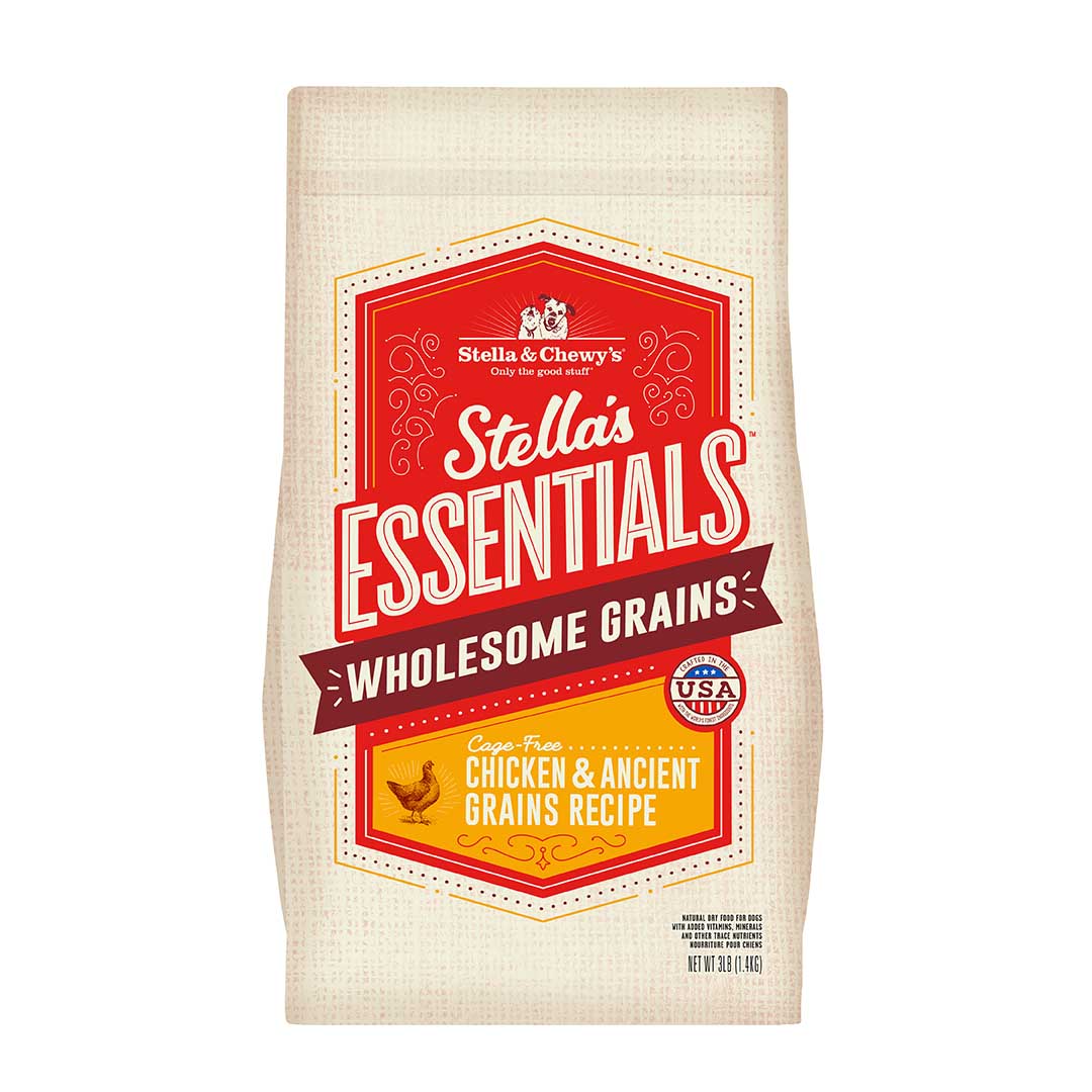 Stella & Chewy's Essentials Cage-Free Chicken & Ancient Grains Recipe for Dogs