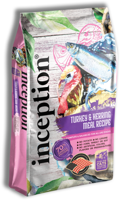 Inception® Turkey & Herring Meal Recipe for Cats