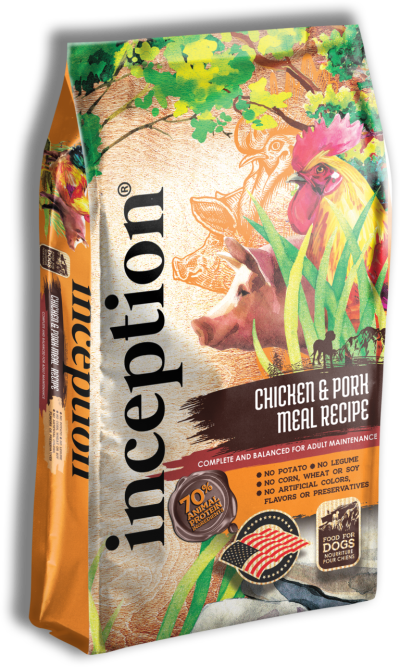 Inception® Chicken & Pork Meal Recipe for Dogs