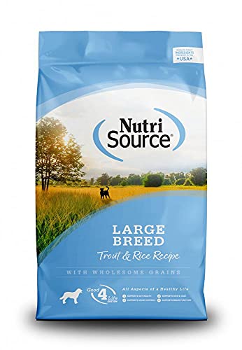 NutriSource Dog Food - Large Breed Trout & Rice