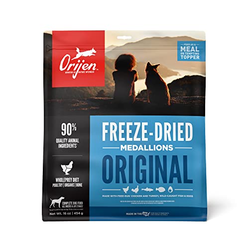 ORIJEN Original Freeze Dried Medallions Dog Food