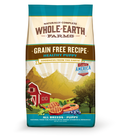 Whole Earth Farms Grain Free Healthy Puppy Recipe Dog Food