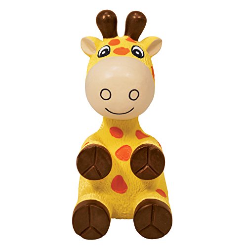 Kong® Wiggi™ Giraffe Dog Toy Yellow Small