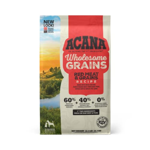 ACANA Wholesome Grains Red Meat & Grains Recipe for Dogs