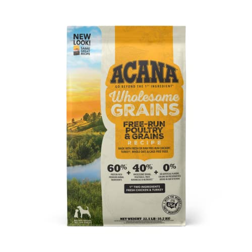 ACANA Wholesome Grains Dog Food - Free Run Poultry