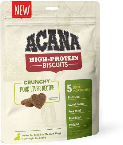 ACANA High Protein Dog Biscuits Crunchy Pork Liver Recipe