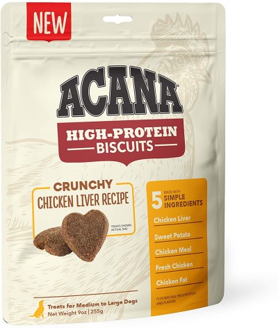 ACANA Dog Treats - High Protein Biscuits Chicken