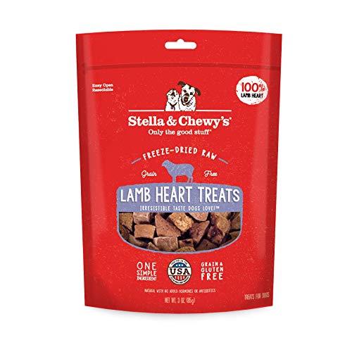 Stella & Chewy's Lamb Heart Dog Treats