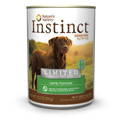 Nature's Variety Instinct Limited Ingredient Canned Dog Food - Lamb