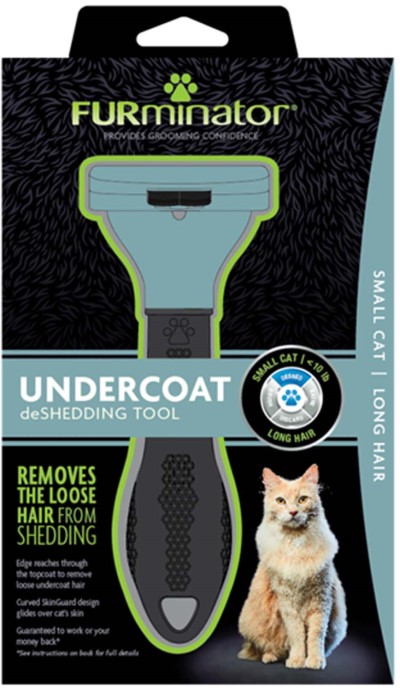 FURminator® Undercoat deShedding Tool-Small Cat Long Hair