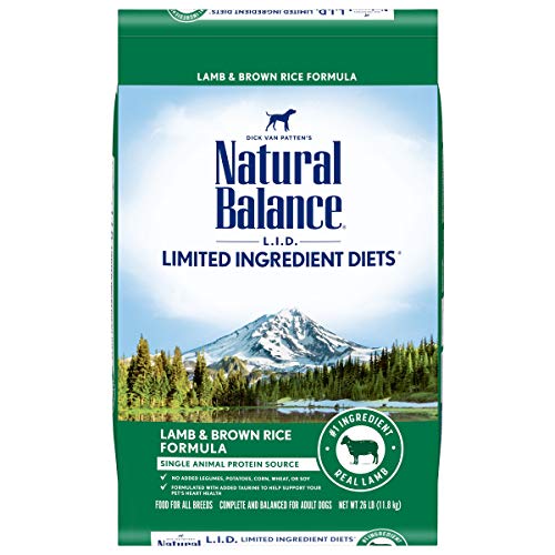 Natural Balance Dog Food - LID Lamb & Brown Rice