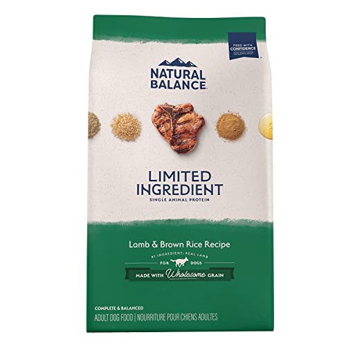 Natural Balance L.I.D. Limited Ingredient Diets® Lamb & Brown Rice Dry Dog Formula