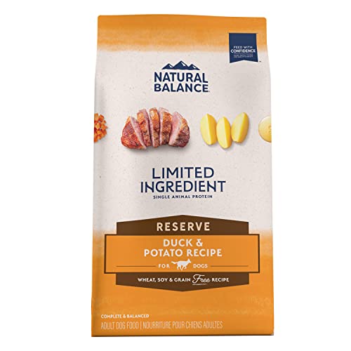 Natural Balance Limited Ingredient Reserve Grain Free Duck & Potato Dry Dog Formula