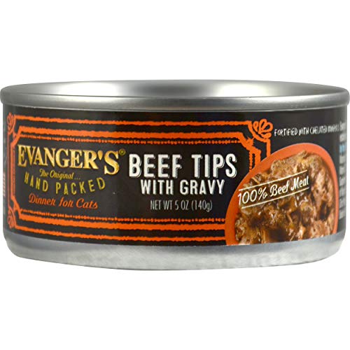 Evanger's Beef Tips With Gravy Dog Food