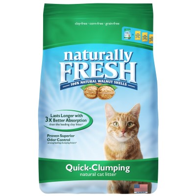 Naturally Fresh Quick Clumping Formula Walnut Shell Cat Litter