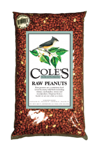 Cole's Raw Peanuts Bird Seed
