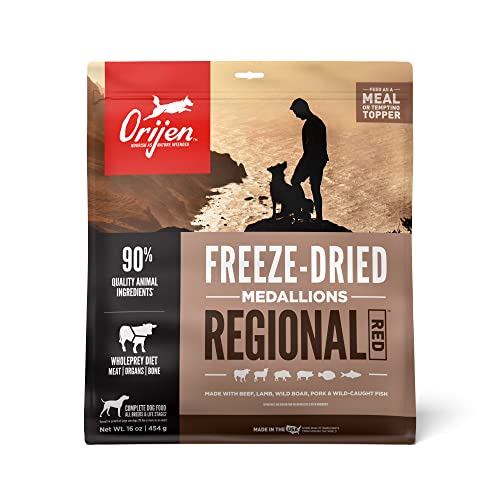 ORIJEN Regional Red Freeze Dried Medallions Dog Food