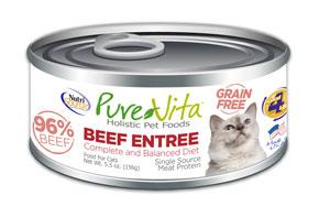 PureVita™ Grain Free Beef Entrée Wet Cat Food