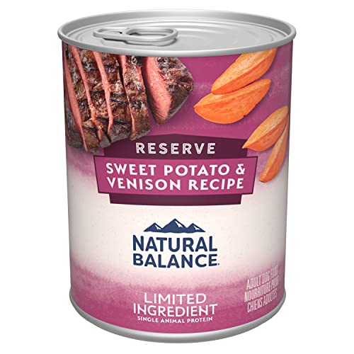 Natural Balance L.I.D. Limited Ingredient Diets® Reserve Grain Free Sweet Potato & Venison Recipe Canned Dog Food