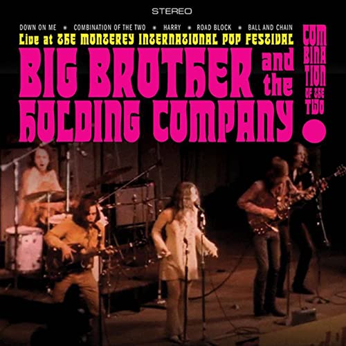 Big Brother & The Holding Company (featuring Janis Joplin)/Combination of the Two: Live at the Monterey International Pop Festval (Psychedelic Color Vinyl)@RSD Black Friday Exclusive