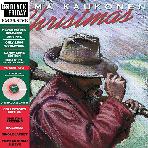 Jorma Kaukonen/Christmas… "Candy Cane Edition" (2 of 2 versions) (Color Vinyl)@RSD Black Friday Exclusive/Ltd. 2500 USA