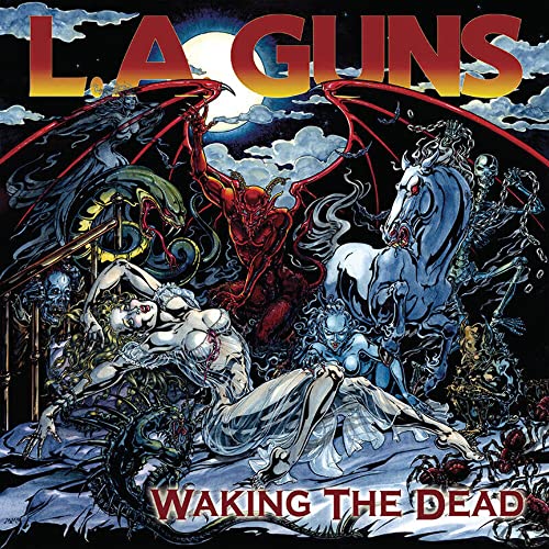 L.A. Guns/Walking The Dead (Red, White & Blue Splatter Vinyl)@RSD Exclusive