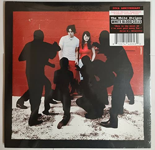 White Stripes/White Blood Cells (20th Anniversary Edition)@Peppermint Pinwheel Colored 180 Gram Vinyl