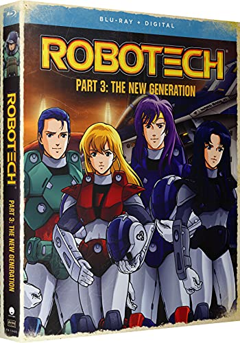 Robotech Part 3 New Generation Blu Ray Dc Nr 