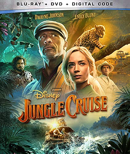 Jungle Cruise/Johnson/Blunt@Blu-Ray/DV/DC@PG13