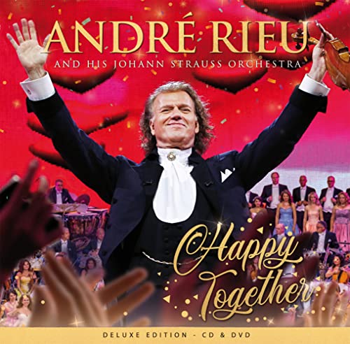 André Rieu Johann Strauss Orchestra Happy Together (deluxe) CD DVD 